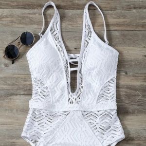 BRAND NEW White Bathing Suit